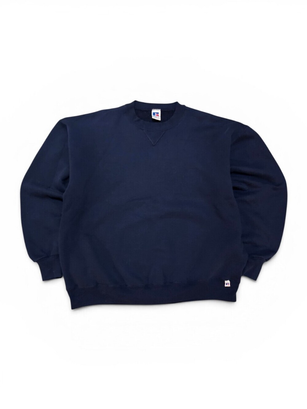 Vintage 90's Russell Athletic Dark Navy Crewneck Sweatshirt